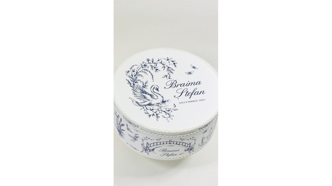 Set Prima Băiță cu nasii dupa botez Swan Lake Ritual Blând al apei pentru Băieți 13